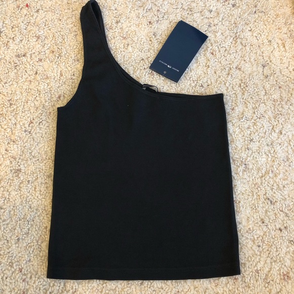 Brandy Melville Tops Brandy Melville One Shoulder Tank Poshmark